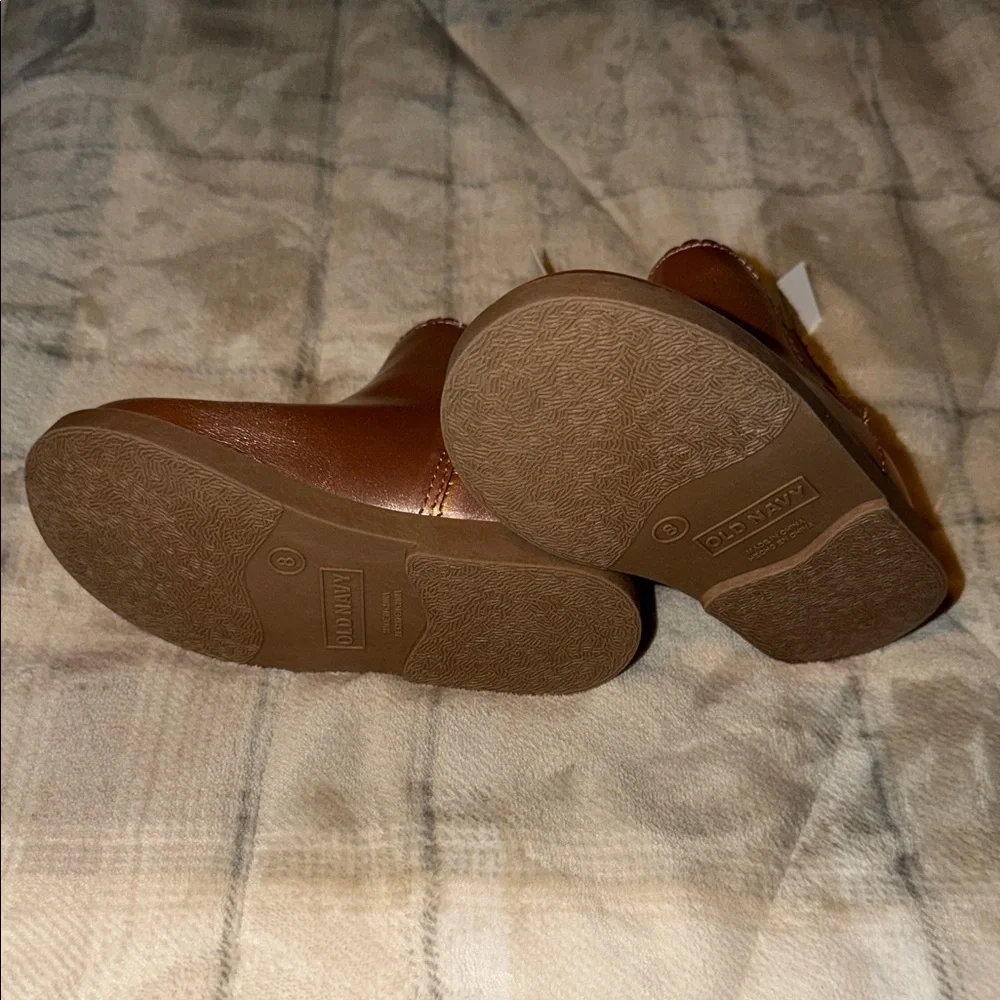 Old Navy Metallic Brown Kids Boots